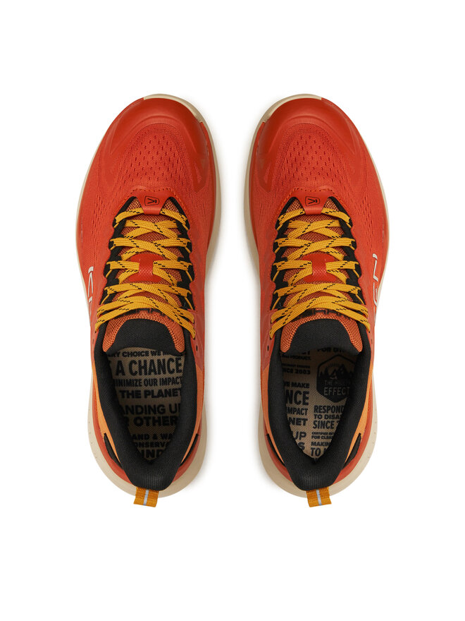 Keen Sneakersy Keen WK450 Walking Shoe 1029791 Pomarańczowy
