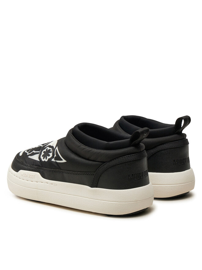 Moon Boot Členková obuv Moon Boot Park Soft Flower 80D2470030 Čierna