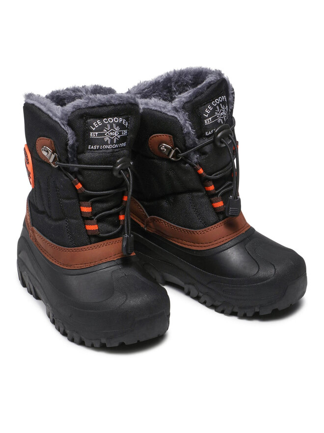 Lee Cooper Kozačky Lee Cooper LCJ-21-44-0524K Černá