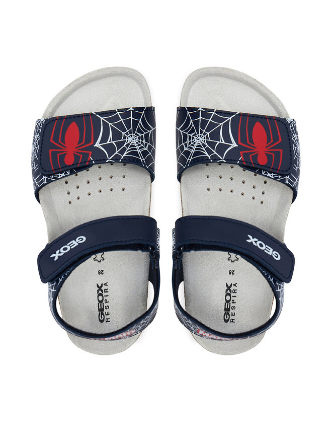 Geox Sandale Geox J Ghita Boy J458LE 0006A C0735 S Tamnoplava