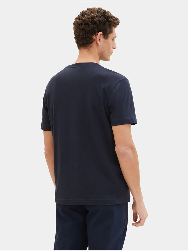 Tom Tailor Tom Tailor Póló 1040988 Sötétkék Regular Fit