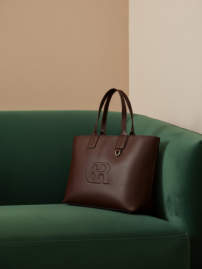 GINO ROSSI Handtasche Gino Rossi CEO-EVI-LA513-332-3 Braun