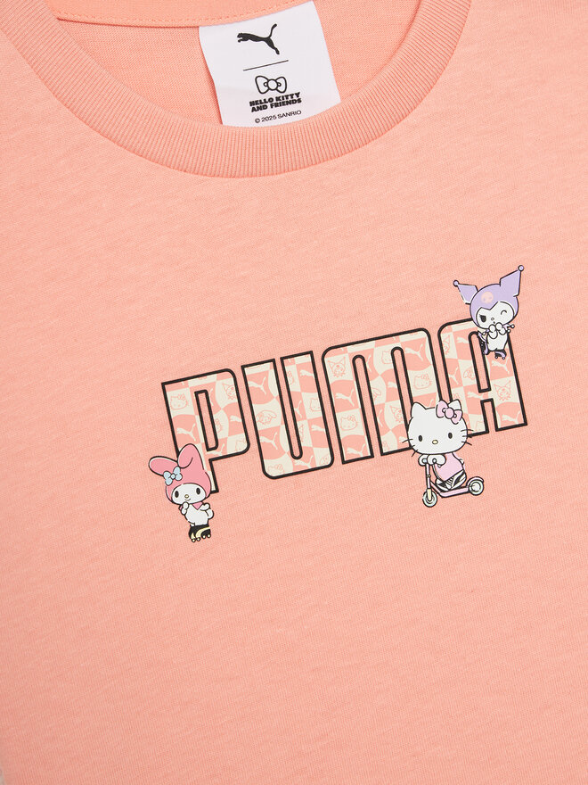 Puma Puma T-Shirt PUMA X Hello Kitty And Friends 630062 Korallenfarben Regular Fit