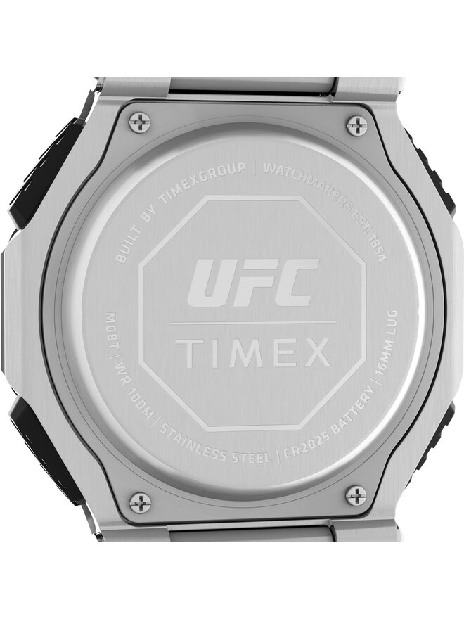 Timex Zegarek Timex UFC Colossus TW2V84600 Srebrny