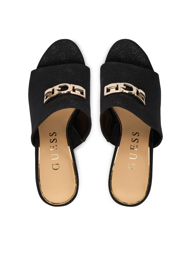 Guess Шльопанці Guess FLJEVZ FAB04 Чорний