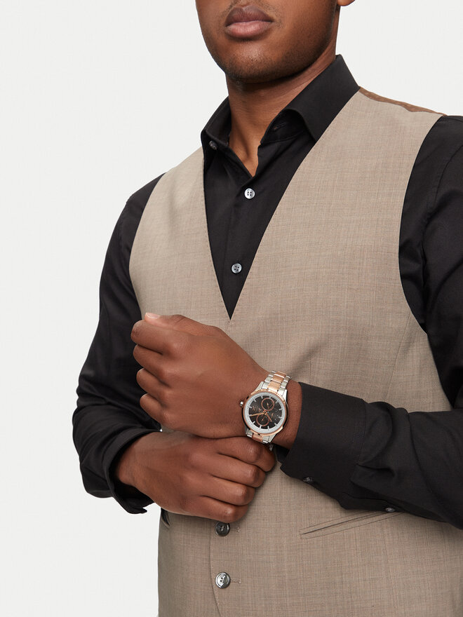 Armani Exchange Ceas Armani Exchange Dante Multifunction AX1882 Argintiu