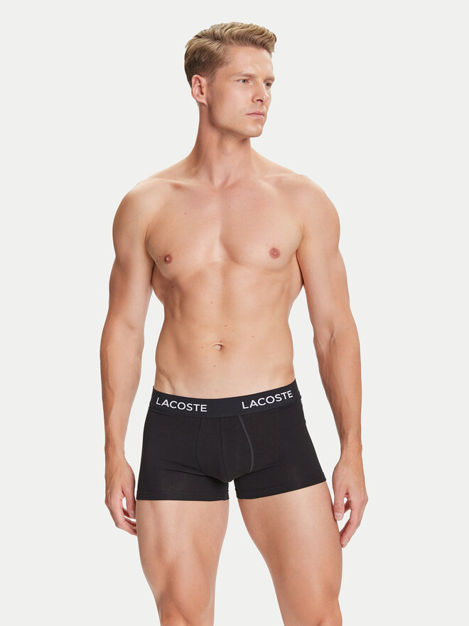 Lacoste Lacoste Set de 7 calzoncillos bóxer 5H2385 Negro