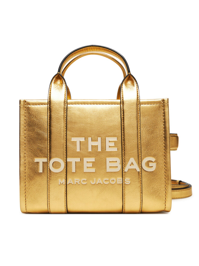 Marc Jacobs Torebka Marc Jacobs The Metallic Small Tote Bag 2F3HTT004H01 Złoty