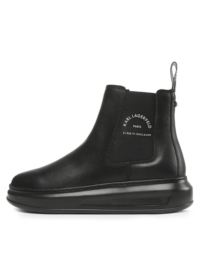 KARL LAGERFELD Μποτάκια με λάστιχο KARL LAGERFELD KL52541 Μαύρο