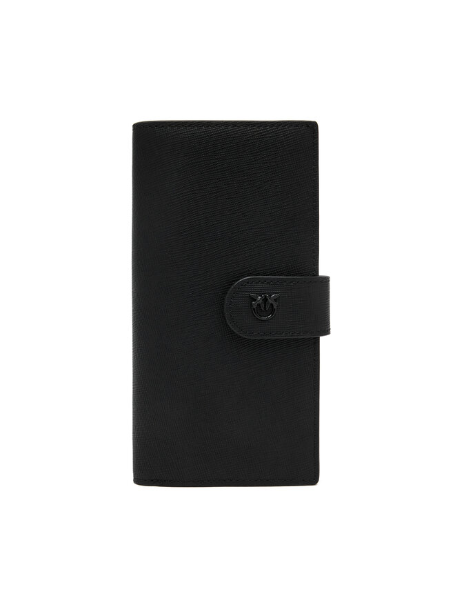 PINKO Duży Portfel Damski PINKO Continental Wallet PE 25 PCPL 104354 A29P Czarny