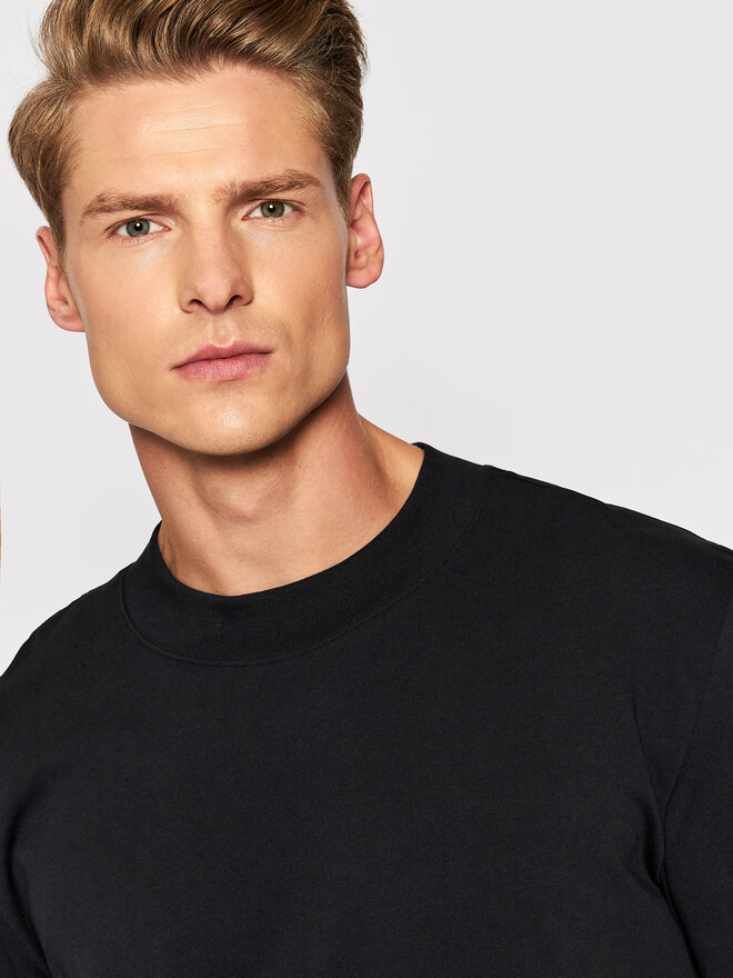 Selected Homme Selected Homme T-Shirt Colman 16077385 Μαύρο Regular Fit