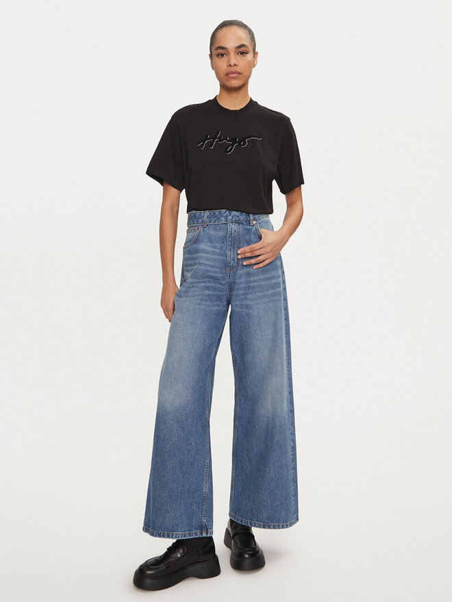 HUGO Hugo Футболка 50528585 Чорний Regular Fit