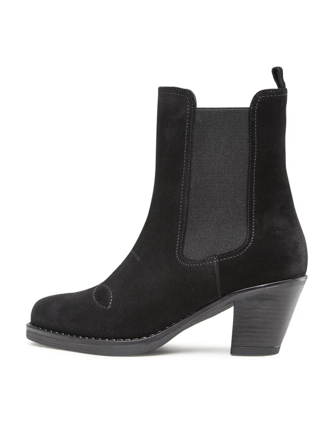 Simple Botki Simple SL-36-02-000064 Czarny