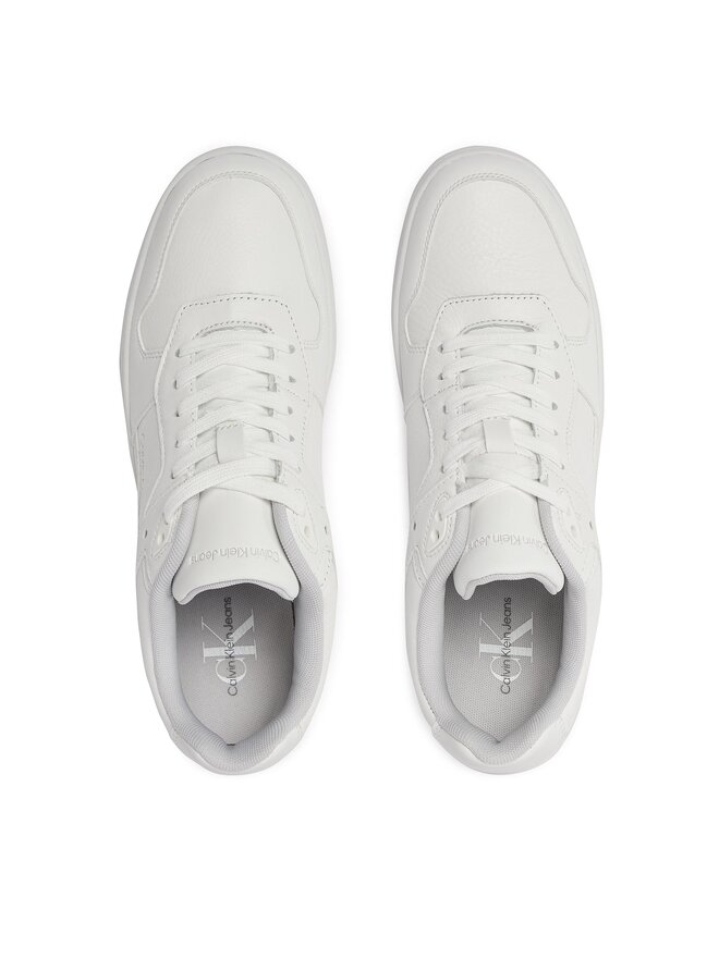 Calvin Klein Jeans Sneakers Calvin Klein Jeans Basket Cupsole Low Lth In Sat YM0YM00867 Weiß