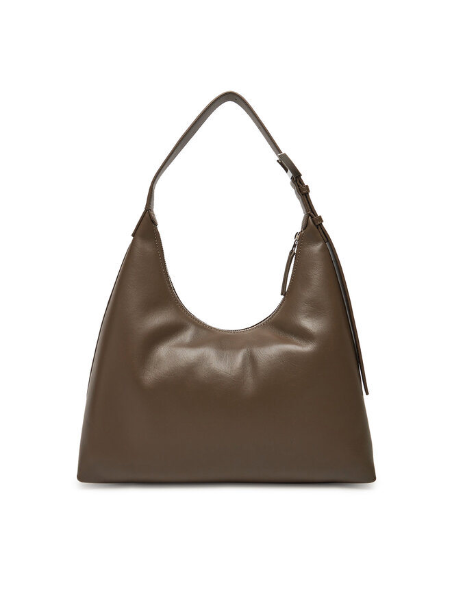 Calvin Klein Bolso Calvin Klein Hardware Strap Hobo Shoulder Bag K60K613031 Marrón