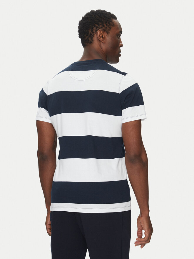 Barbour Barbour T-shirt Whalton MTS1255NY91 Tamnoplava Tailored Fit