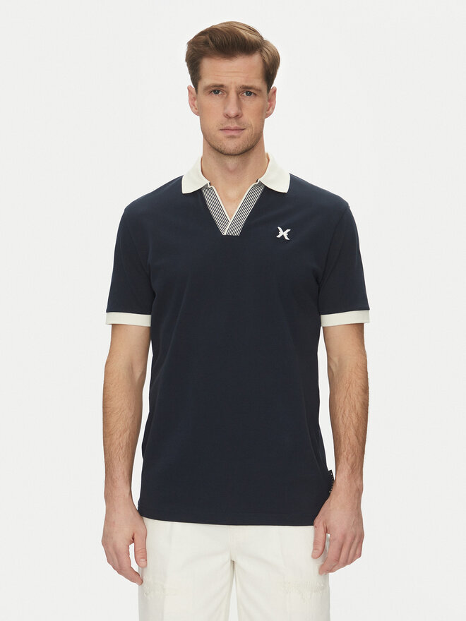 Richmond X Richmond X Pólóing UMP25168PO Sötétkék Regular Fit