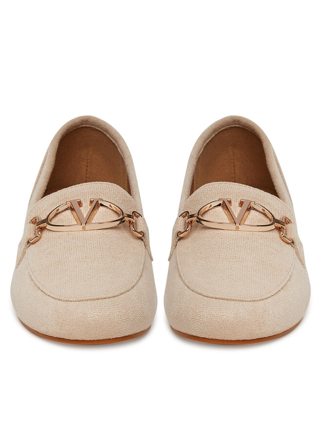 DeeZee Loafersy DeeZee 200-1 Beżowy