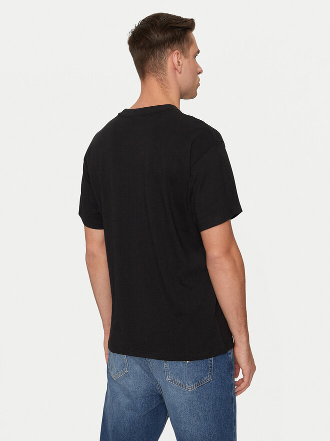 SCHOTT N.Y.C. SCHOTT N.Y.C. T-Shirt TSCLIFF1 Μαύρο Regular Fit