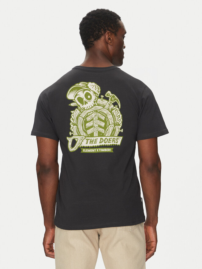 Element Element T-Shirt ELYZT00519 Μαύρο Regular Fit