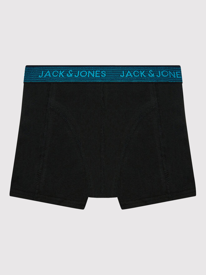 Jack&Jones Junior Jack&Jones Junior Σετ μποξεράκια 3 τμχ Waistband 12203513 Μαύρο