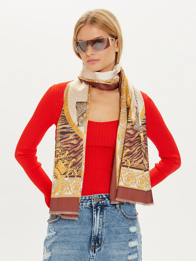 Guess Szal Guess AW5228 POL03 Brązowy