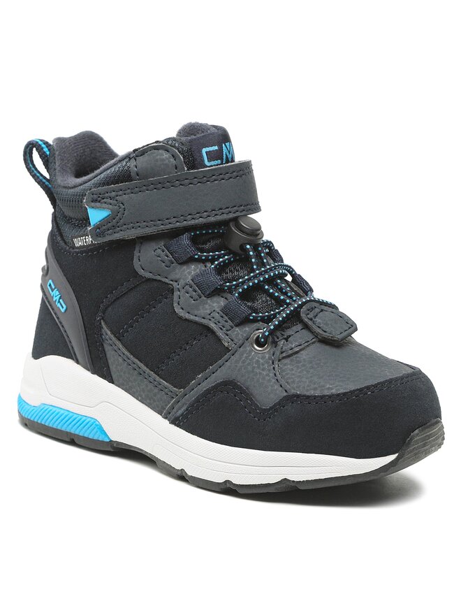 CMP Snīkeri CMP Kids Hadil Leather Wp Urban 3Q84524 Tumši zils