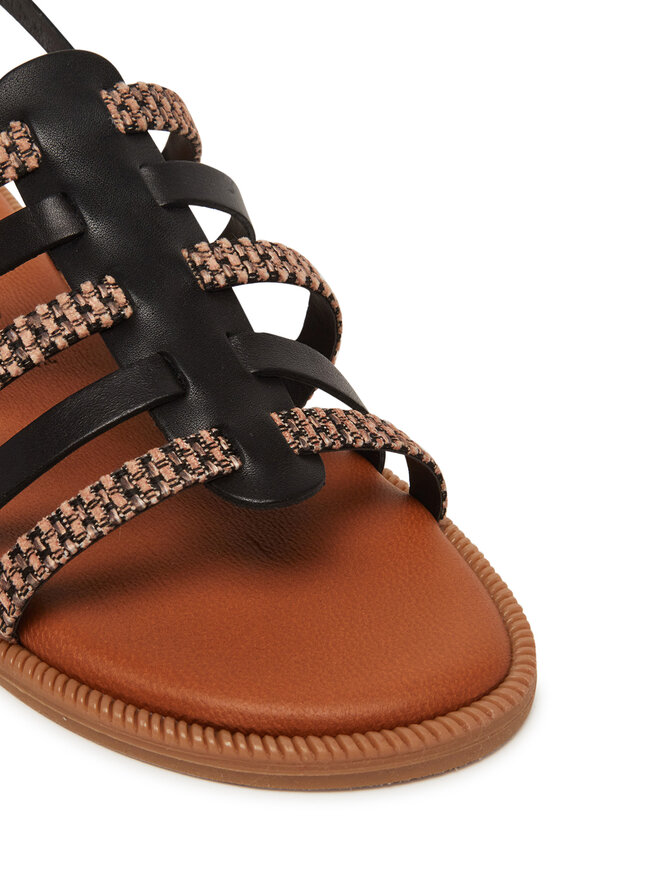 Tamaris Sandały Tamaris 1-28104-44 Czarny