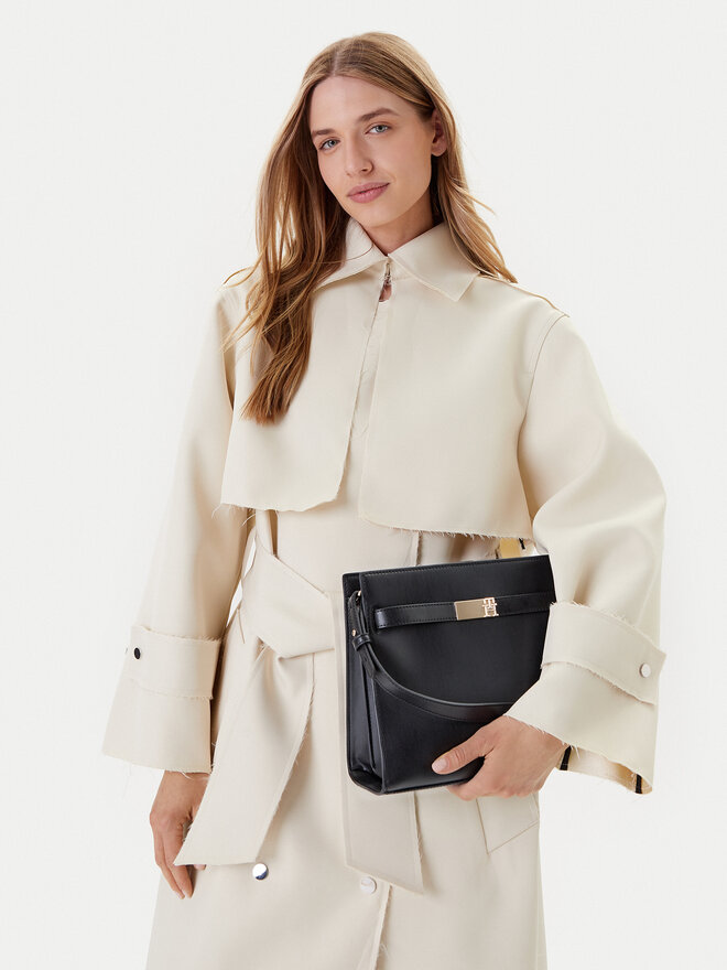 Tommy Hilfiger Сумка Tommy Hilfiger Heritage Shoulder Bag AW0AW17182 Чорний