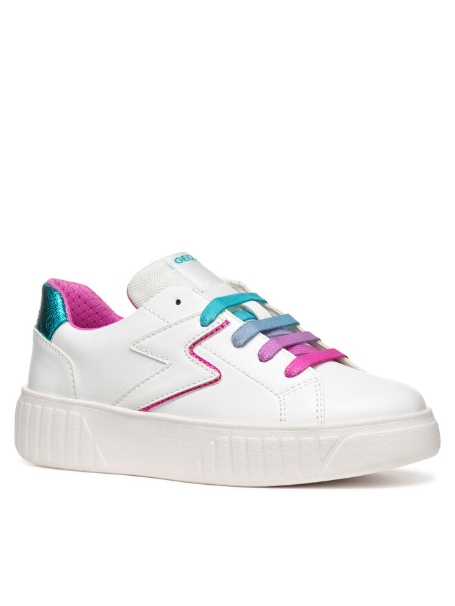 Geox Sneakersy Geox Mikiroshi J45DVA 0BCBN C0653 M Biela