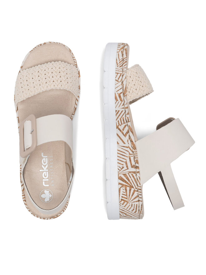 Rieker Sandalen Rieker V3950-61 Écru