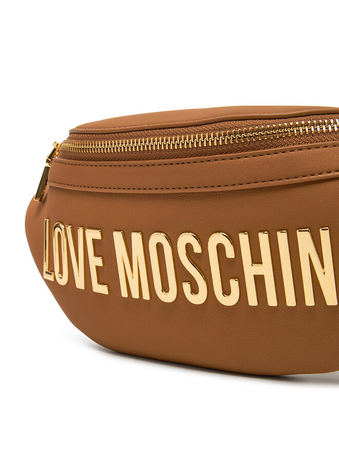 LOVE MOSCHINO Saszetka nerka LOVE MOSCHINO JC4195PP1MKD0201 Brązowy