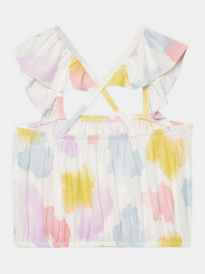 United Colors Of Benetton United Colors Of Benetton Top 3HYHCH010 De color Regular Fit