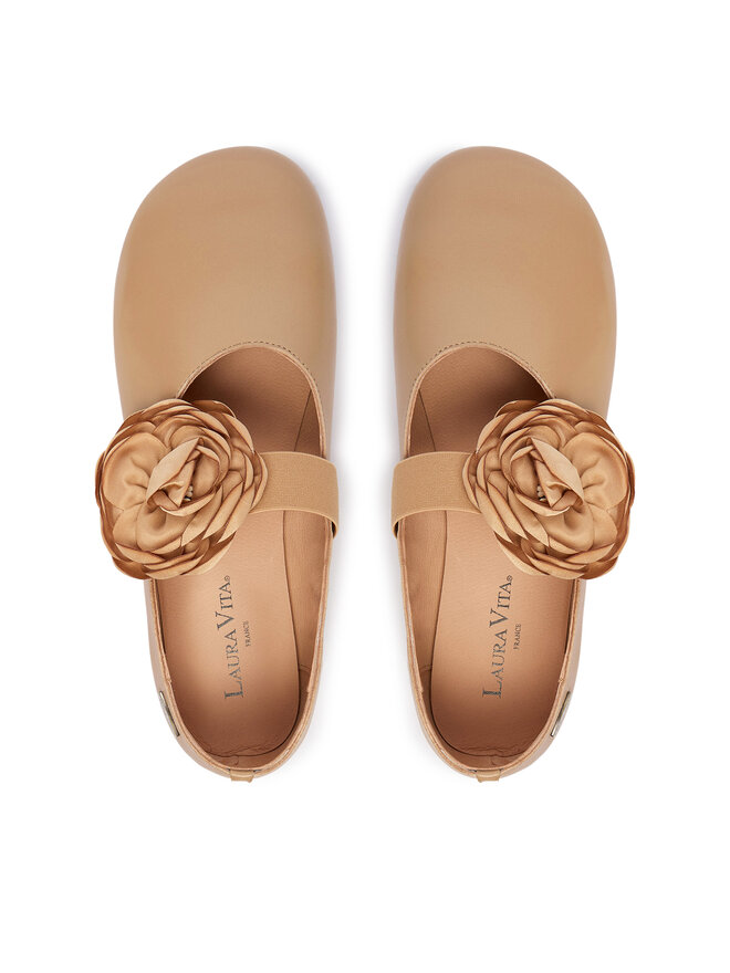 Laura Vita Ballerinas Laura Vita Florineo 01 Beige
