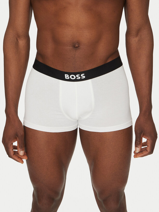 BOSS BOSS 3 darab boxer Trunk 3P Boss One 50544263 Fehér