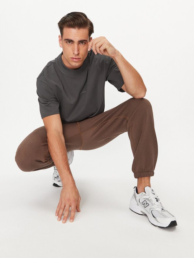 New Balance New Balance T-Shirt Athletics Linear T-Shirt MT33560 Μαύρο Regular Fit