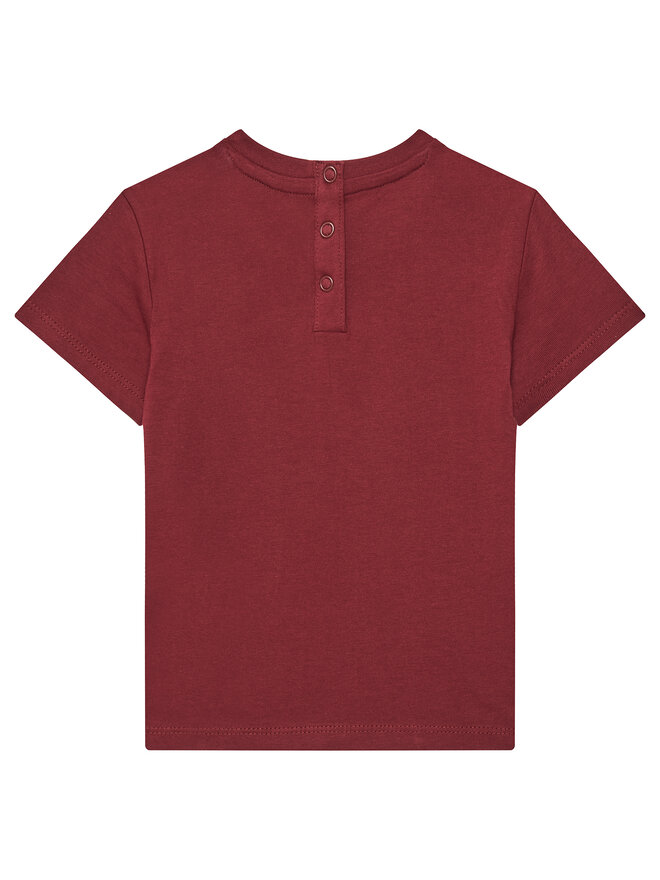 Guess Guess T-shirt N5YI22 K8HM4 Tamnocrvena Regular Fit