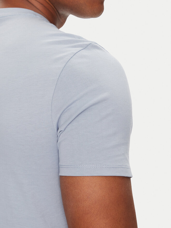 Guess Guess Marškinėliai M2YI71 I3Z14 Mėlyna Slim Fit