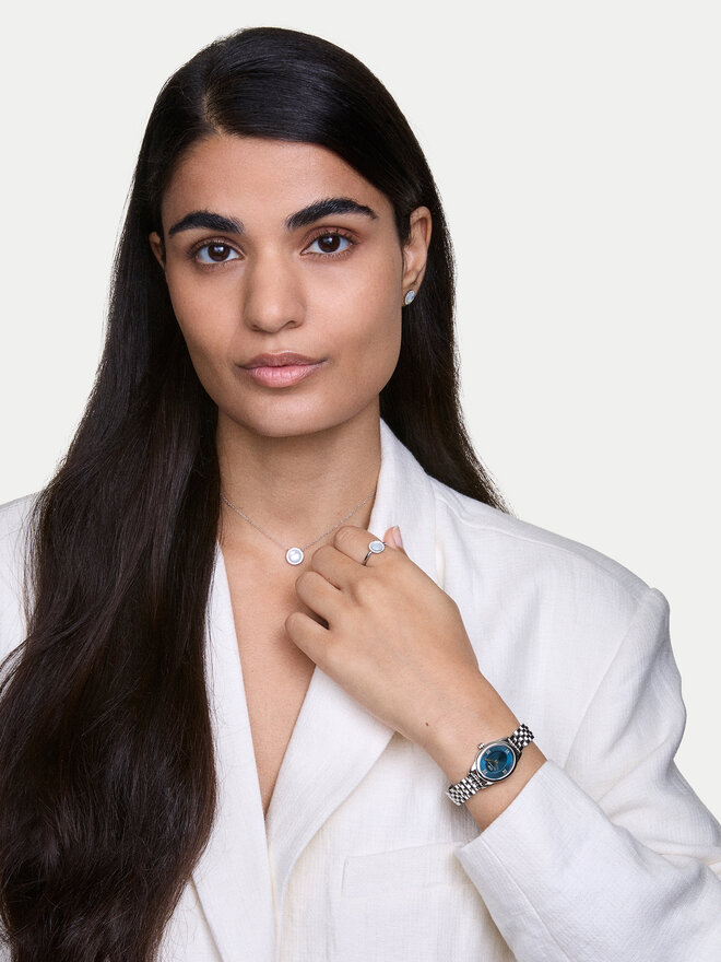 Daniel Wellington Ρολόι Daniel Wellington Ophelia Mini 22 DW00100807 Ασημί