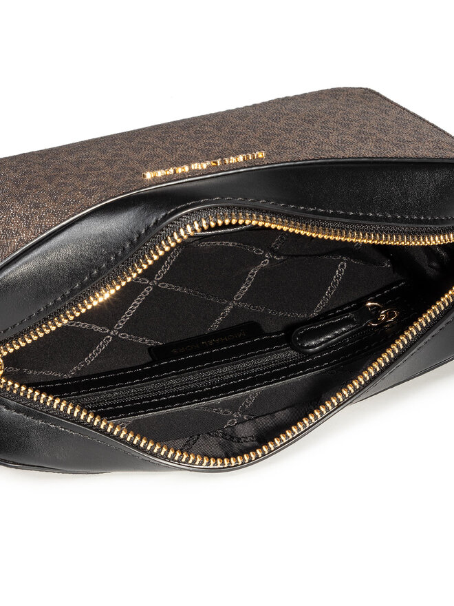 Handtasche MICHAEL Michael Kors Jet Set 32F8GF5M2B Braun eschuhe.at