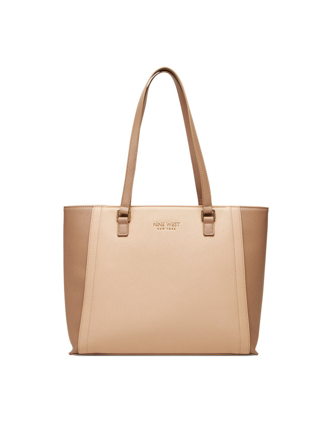 Nine West Ročna torba Nine West CEO-Midtown Maven-LX9844 Bež