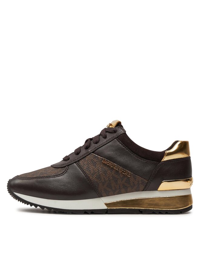 MICHAEL Michael Kors Tenisice MICHAEL Michael Kors Allie Wrap Trainer 43R6ALFP2B Smeđa