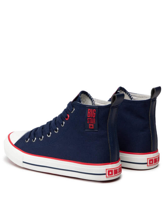 Big Star Shoes Trampki Big Star Shoes JJ274125 Granatowy