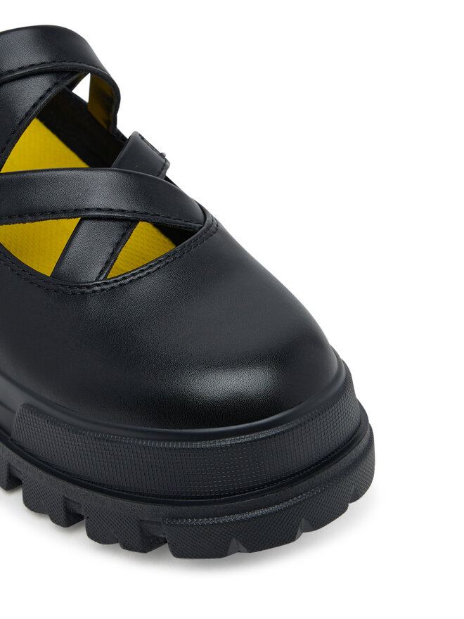 Buffalo Zapatos hasta el tobillo Buffalo Aspha Ballerina Cs 1620045 Negro