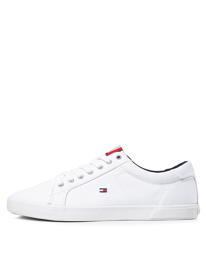 Tommy Hilfiger Superge Tommy Hilfiger Iconic Long Lace Sneaker FM0FM01536 Bela