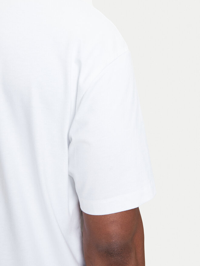 Calvin Klein Jeans Calvin Klein Jeans Camiseta Hero Monologo LV04RB295G Blanco Relaxed Fit