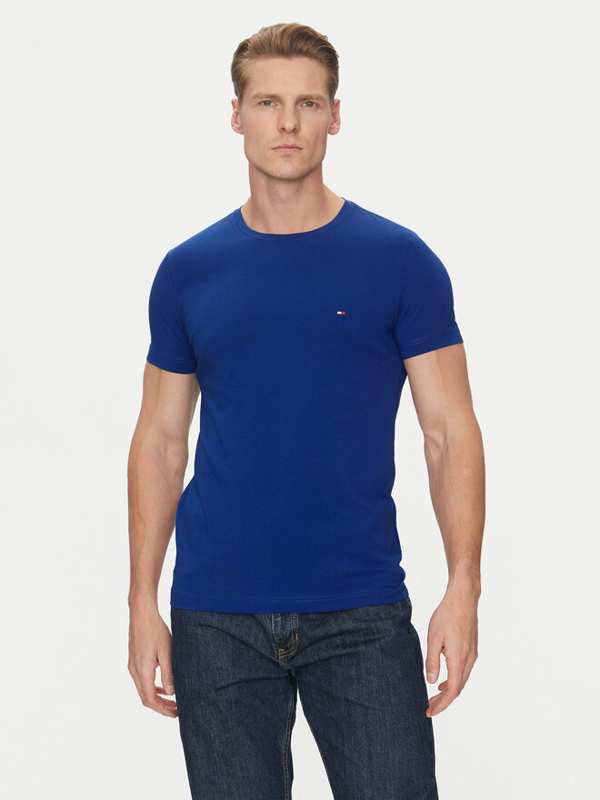 Tommy Hilfiger Tommy Hilfiger T-Shirt MW0MW10800 Μπλε Slim Fit