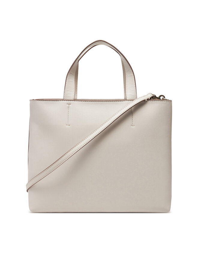 Calvin Klein Jeans Torebka Calvin Klein Jeans Sculpted Mini Ew Tote LV04K3111G Écru
