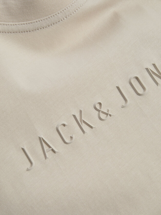 Jack&Jones Jack&Jones Camiseta Recharge 12273070 Beis Relaxed Fit