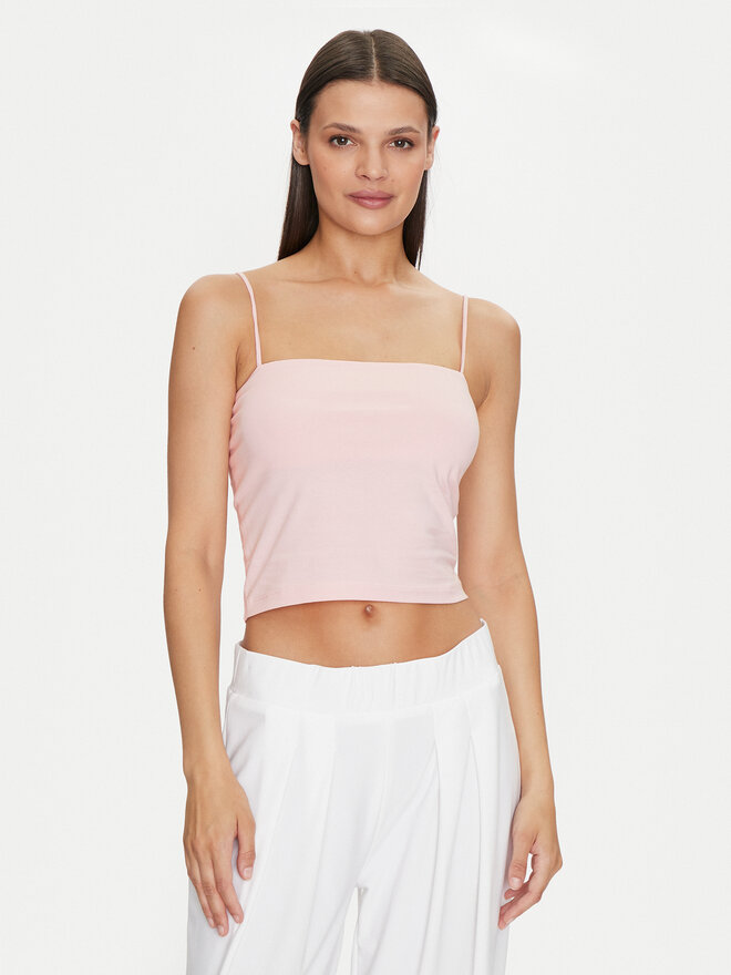 Gina Tricot Gina Tricot Felső 80827 Rózsaszín Slim Fit